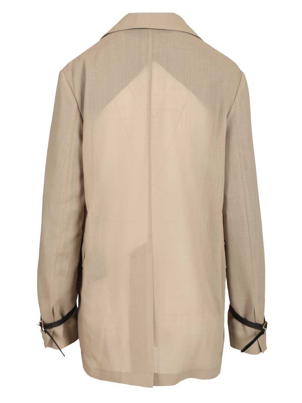 Durazzi Milano Tailored Blazer Giacche - Beige | c6d009a3048ad37322b1ada3967ed3aea5c202fa