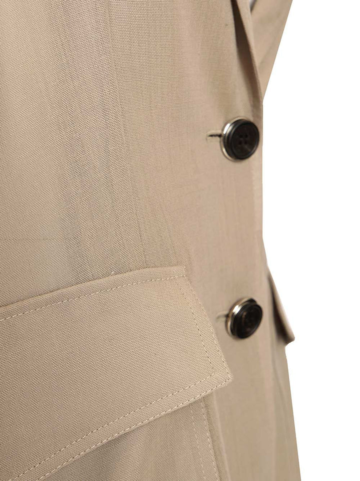 Durazzi Milano Tailored Blazer Giacche - Beige | 7e3a48ae6172f6e851c315a746256142a691e6fa