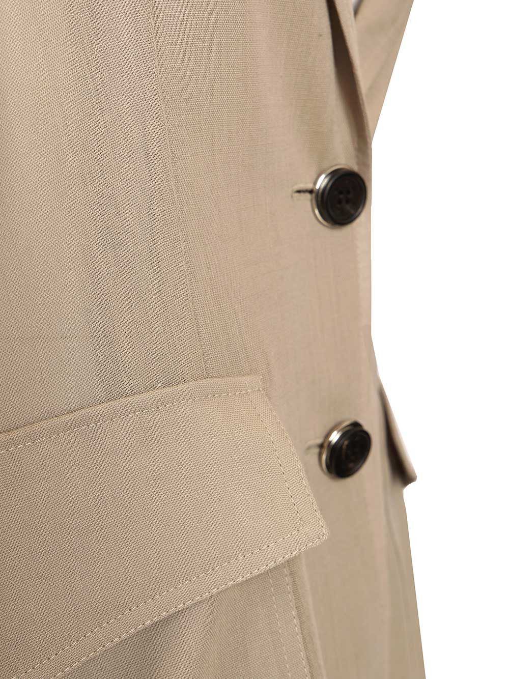 Durazzi Milano Tailored Blazer Giacche - Beige | 7e3a48ae6172f6e851c315a746256142a691e6fa