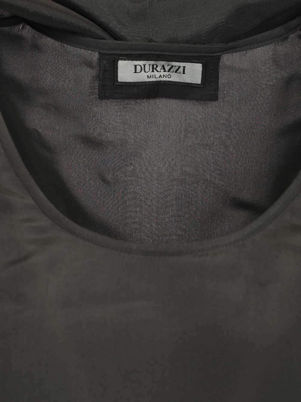 Durazzi Milano Sleeveless Silk Top Shirts - Grey | ba4087c68d358490c1d22a759e3c9536a77c418a