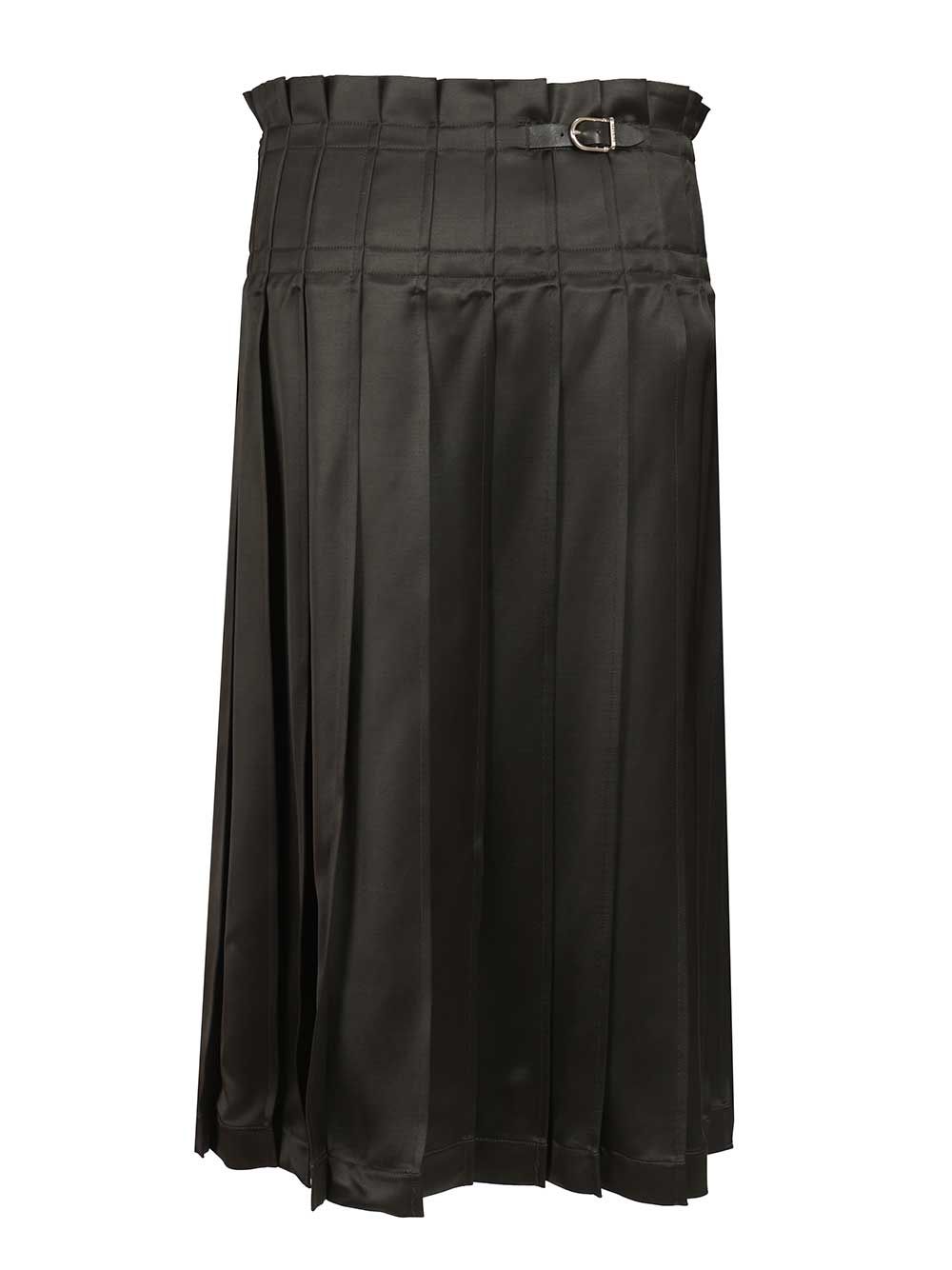 Durazzi Milano Pleated Skirt Gonne - Grey | 2aae39c9106af6fa88445e4d3d320af616350c7d