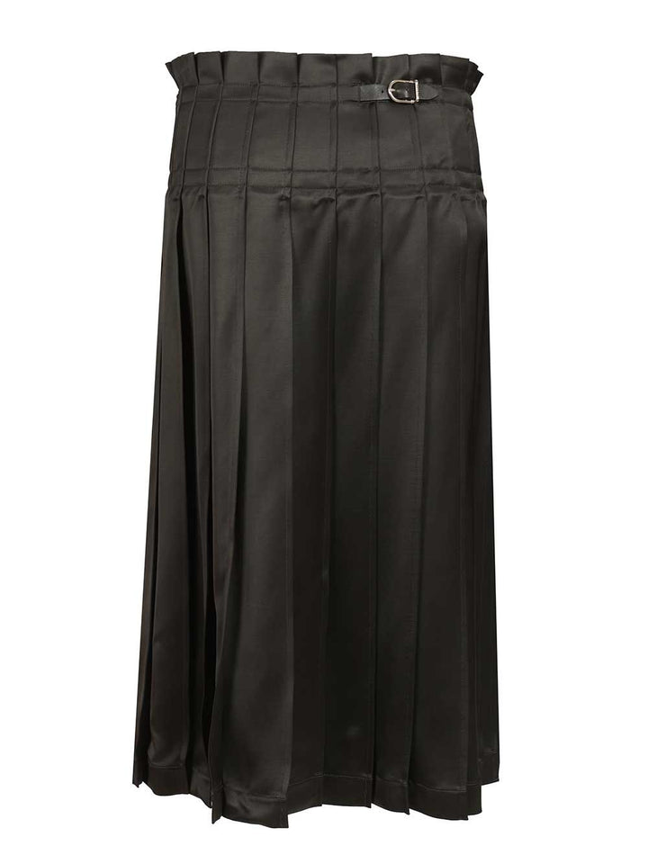 Durazzi Milano Pleated Skirt Gonne - Grey | 2aae39c9106af6fa88445e4d3d320af616350c7d