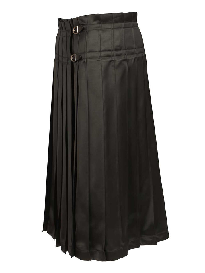 Durazzi Milano Pleated Skirt Gonne - Grey | 3c5b6f6f82ecee774e3cc17eb9e23e22c8bccd73