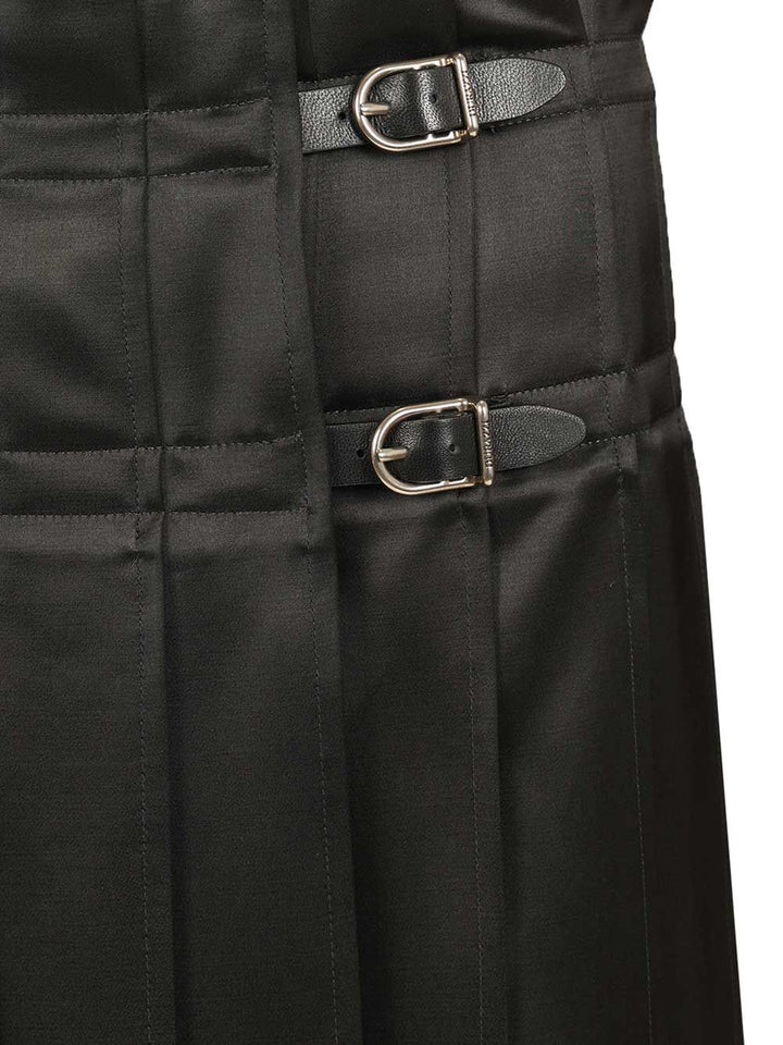 Durazzi Milano Pleated Skirt Gonne - Grey | 96841a705c0c3708f2b5a7acddb2ad3d1f2c05b6