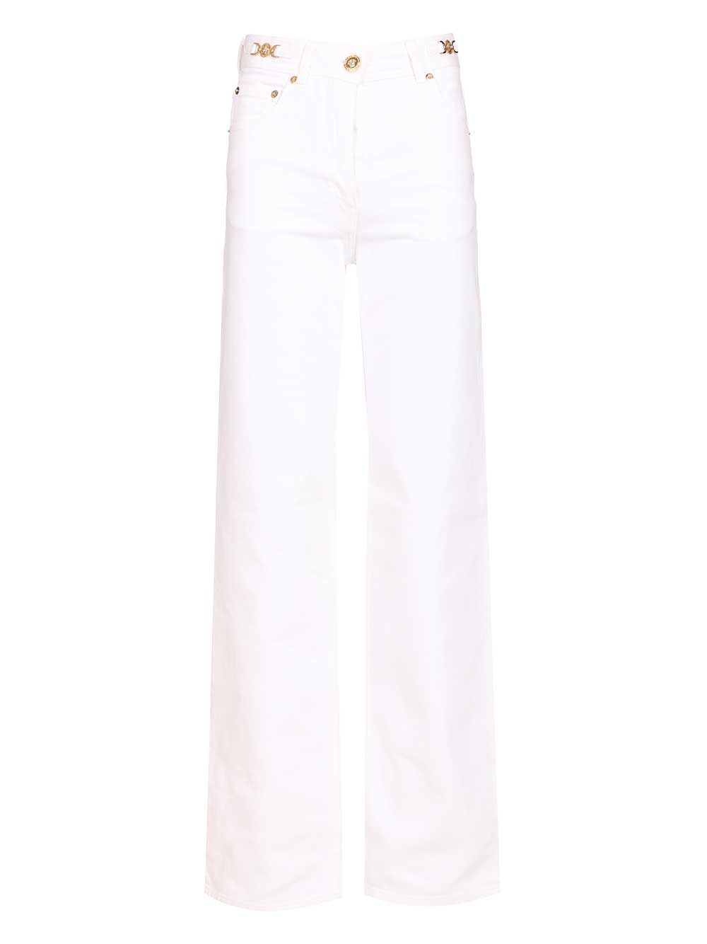 Versace Regular Fit Jeans - Bianco | 9cd76145181b6c94d9c116a9a32cab65aa4fadad