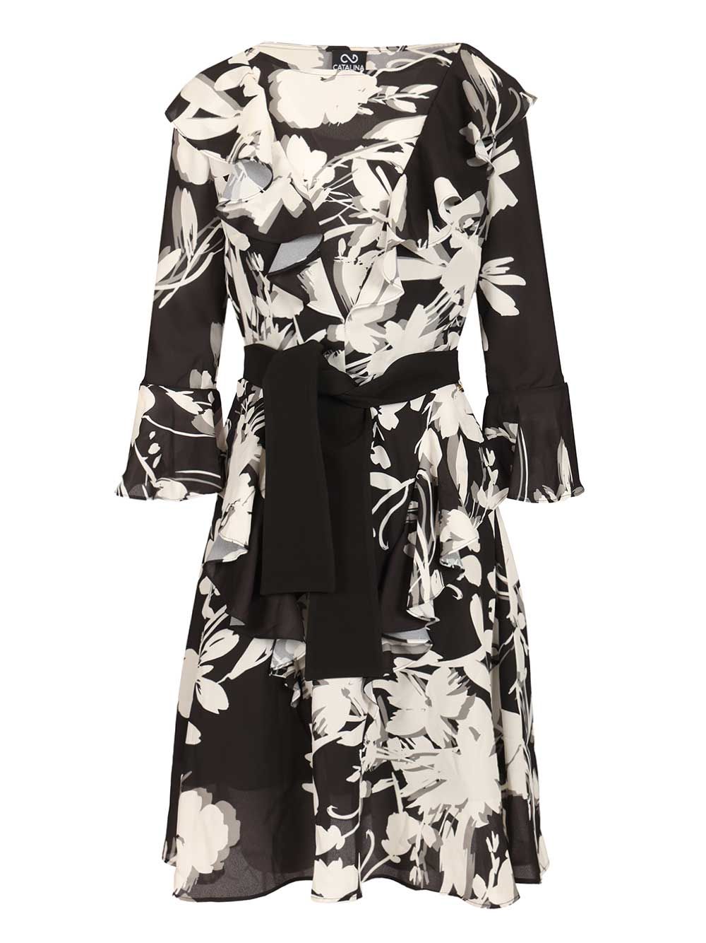 Catalina Georgette Abiti - Nero | 06a06e2ceb52a6ca6323c12037343ff0577e691c