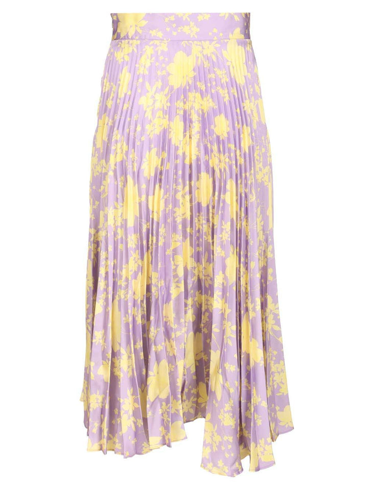 Catalina Pleated Skirt Gonne - Violet | 8701bee20380053cb627bd1ed1ecc5776f176610