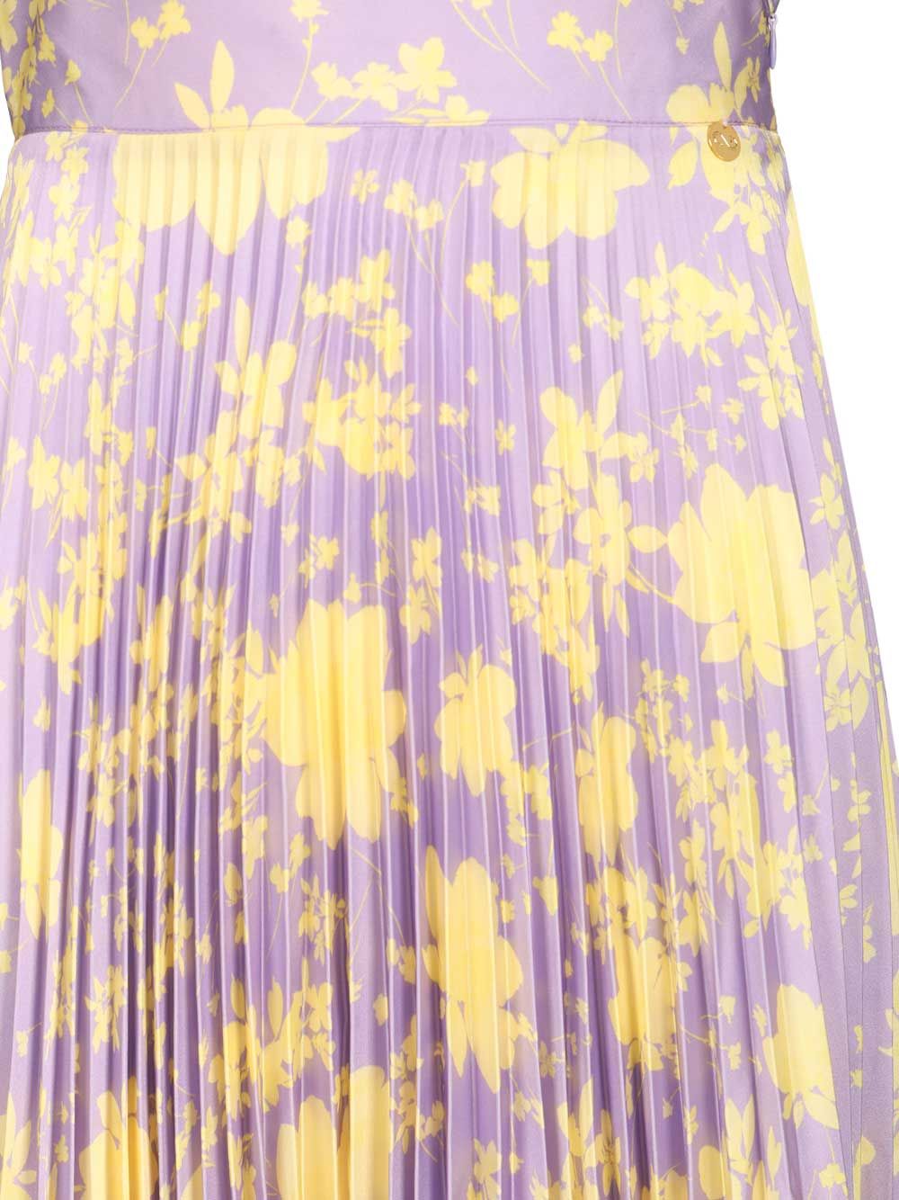 Catalina Pleated Skirt Gonne - Violet | 341995e3760be879f42b7750271ad1257a16aff3