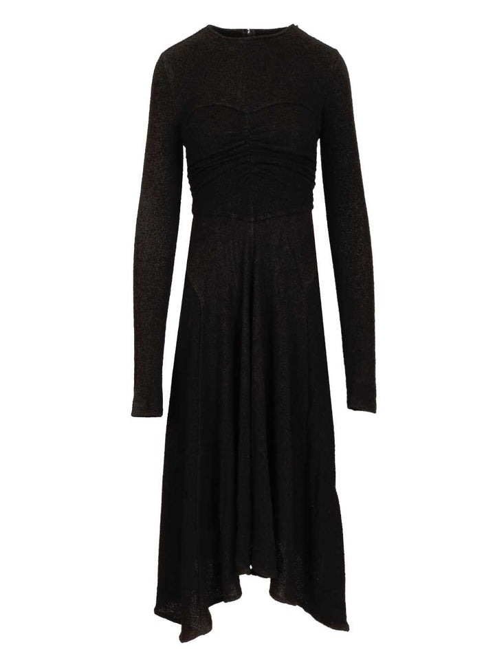 Isabel Marant Cotton Flora Dress Abiti - Nero | 0d9479464402a80b354f179d45273fd4454afb84
