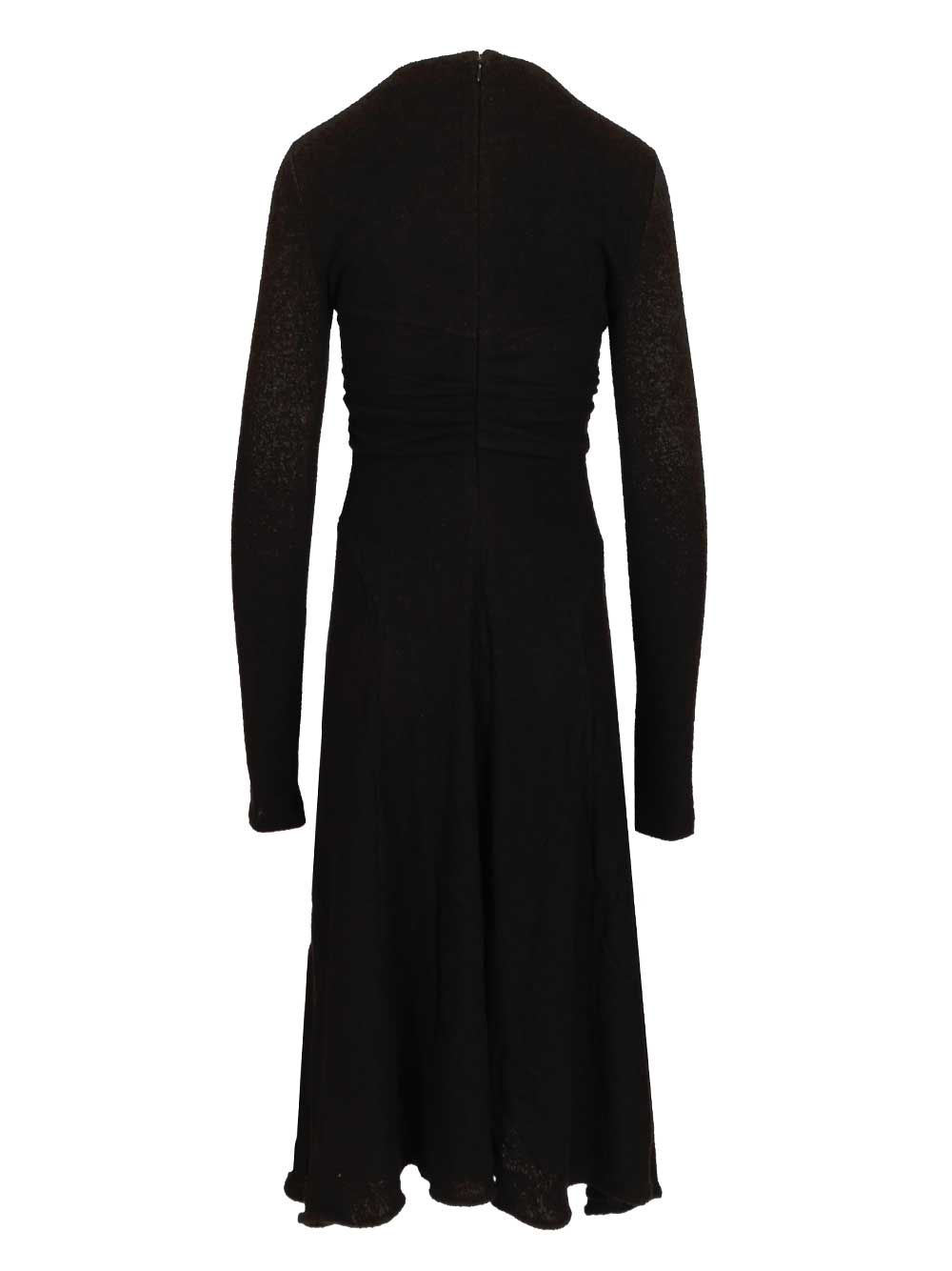Isabel Marant Cotton Flora Dress Abiti - Nero | 16ceb624369d5528dda5ef9c245e9b7bdbd57e16