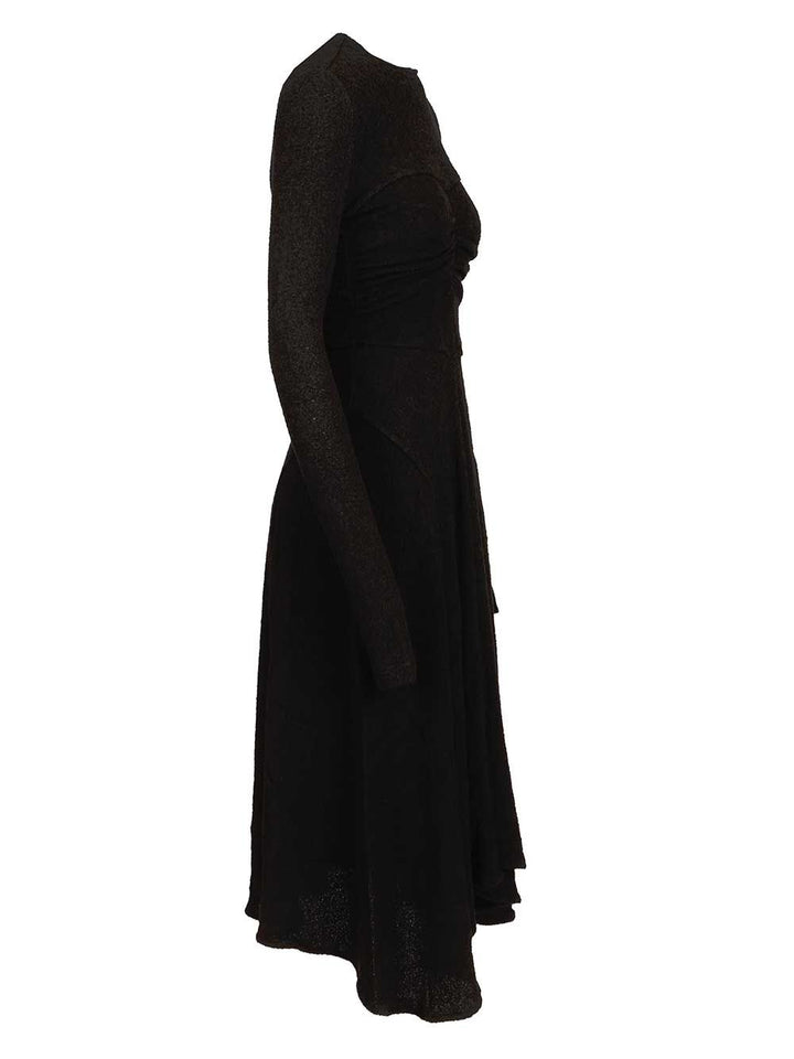 Isabel Marant Cotton Flora Dress Abiti - Nero | 4fd7dbcbe07062f510bc28d82705c2c2e710a91a