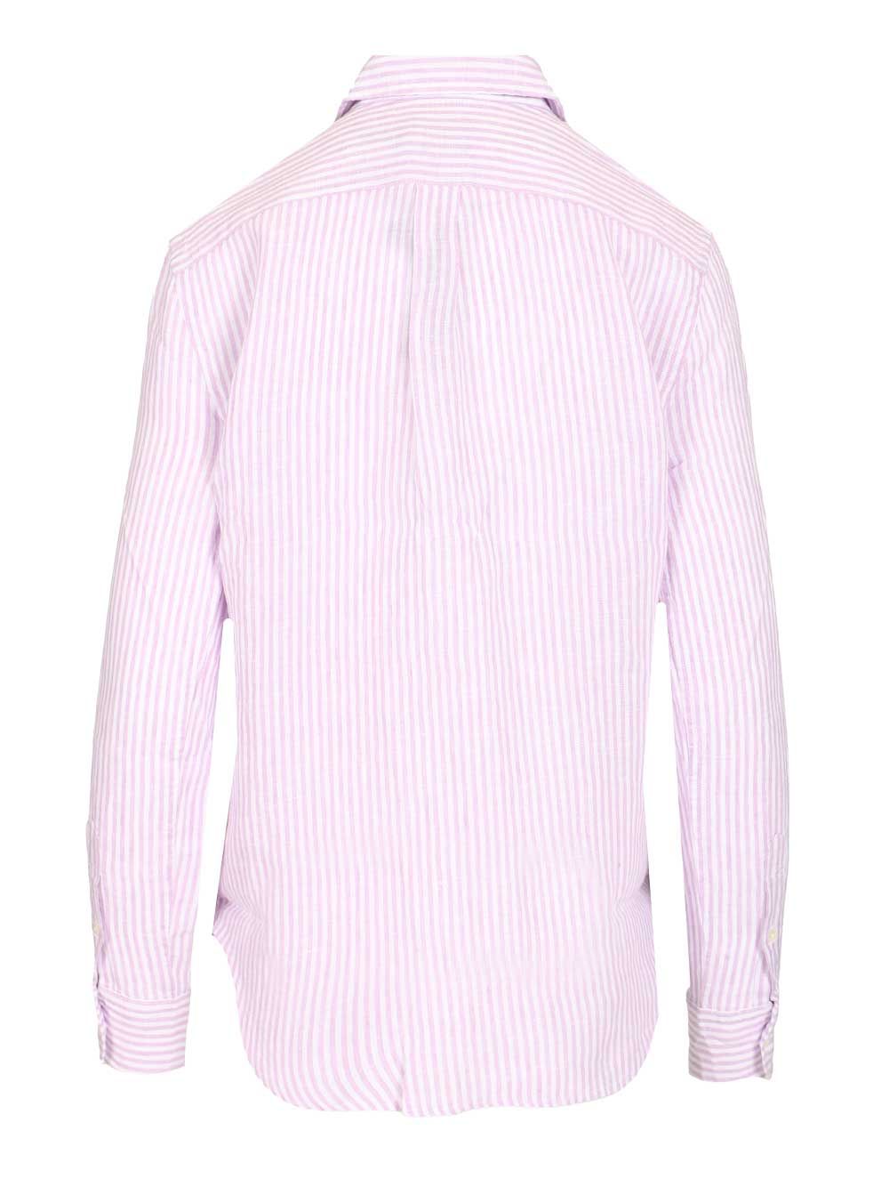 Polo Ralph Lauren Linen Shirt Shirts - Rose | cea1ebae3b6327e6034ed9980b82505ca4c15f32