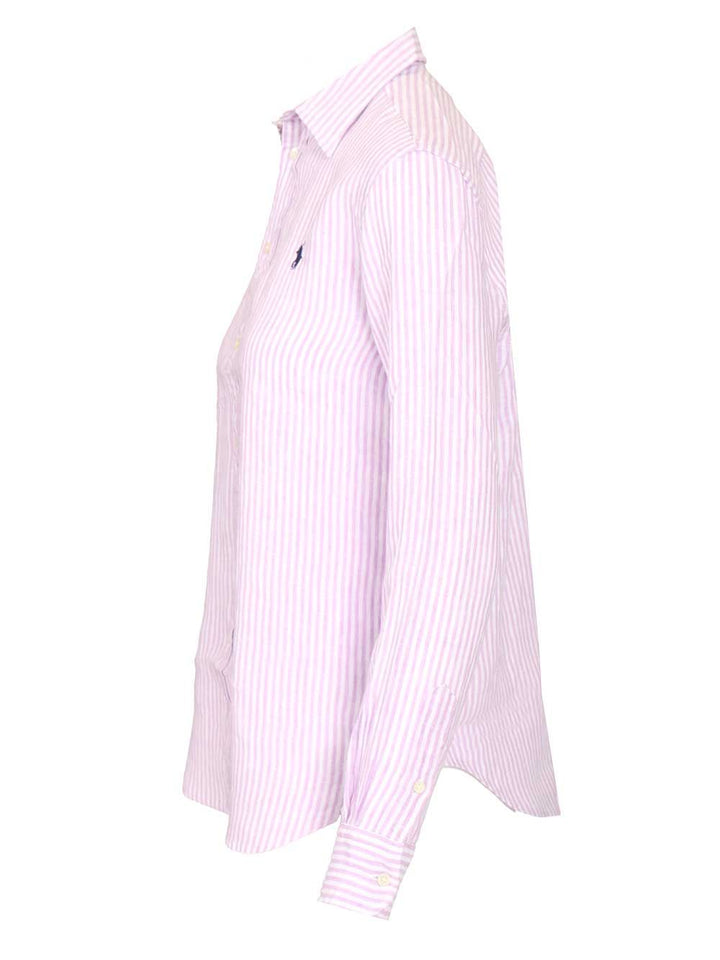 Polo Ralph Lauren Linen Shirt Shirts - Rose | bbf569fe4c69044017237b9ea1fffd9be239c1cd