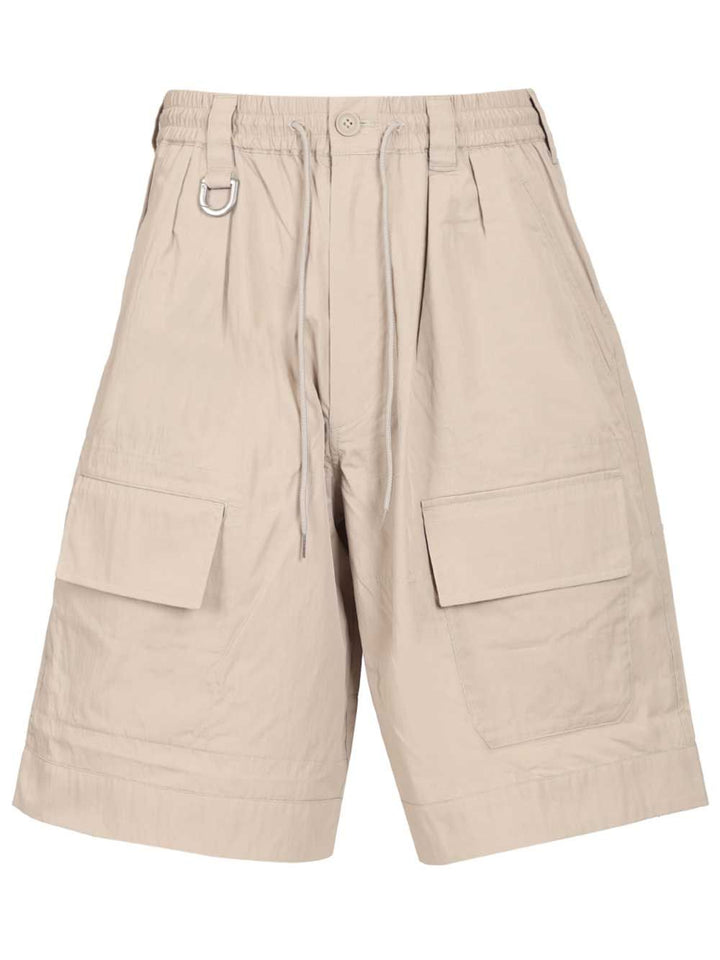 Adidas Y-3 Cargo Shorts Trousers - Beige | bc9b67ca888b4f09425340f26cbde910b722c329