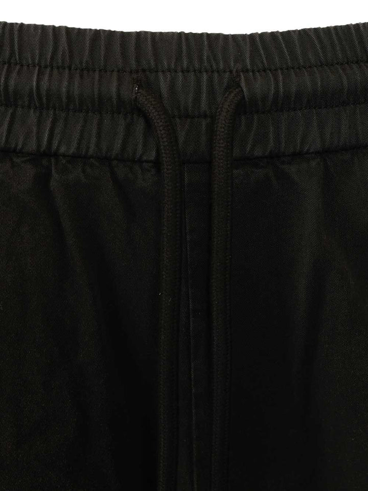 Off-White Cotton Shorts Trousers - Nero | 24493a96c603c4d36eb11574af7045d8c8408108