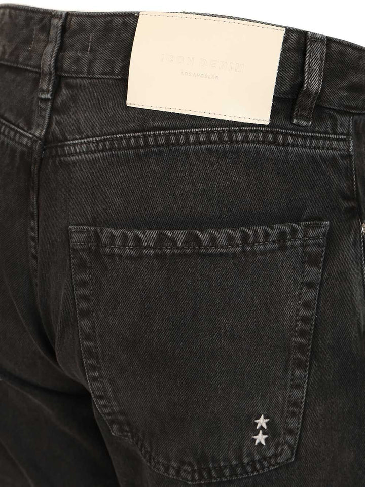 Icon Denim Kanye Baggy Jeans - Nero | a0129749a6f96062170adc3c26e1c6ad43e564d0