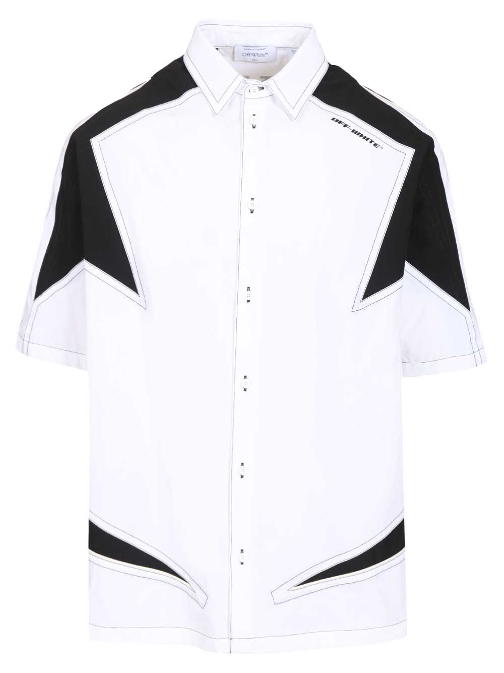 Off-White Race Logo Shirt Shirts - Bianco | 25a21430d25b0515e1d5b548295d2e71afaef27d