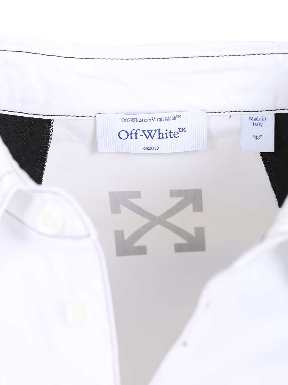Off-White Race Logo Shirt Shirts - Bianco | d6964850017d8f2d9d237e979e56693131de32d1