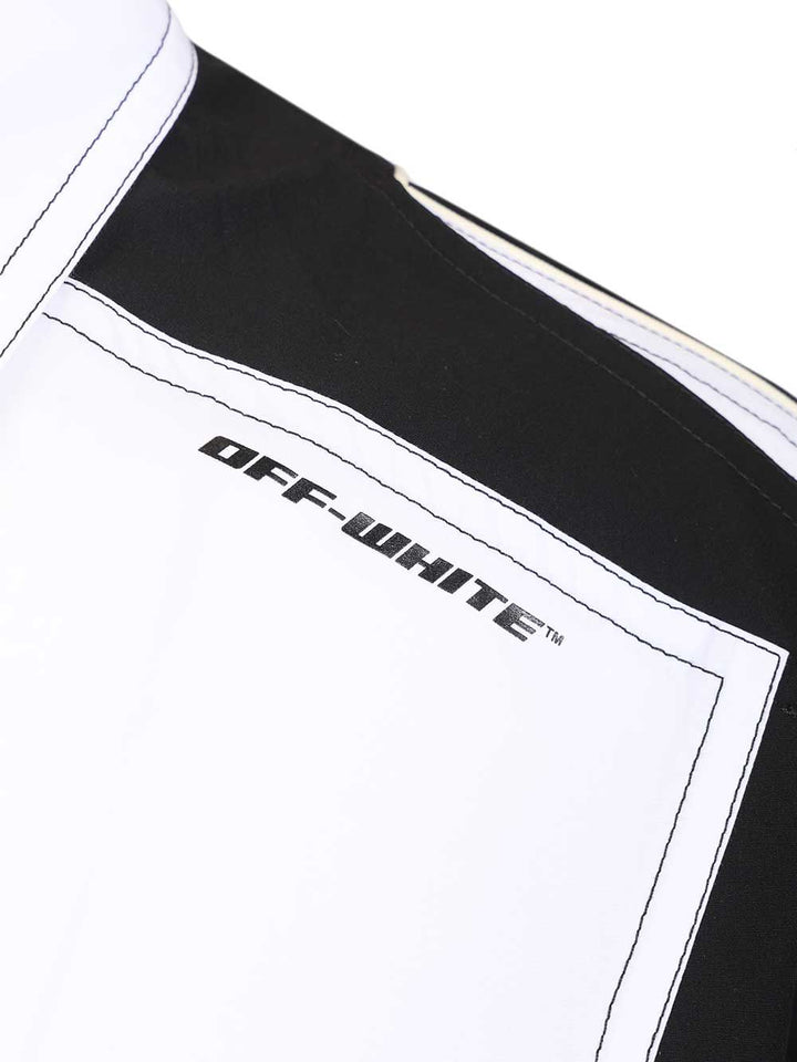 Off-White Race Logo Shirt Shirts - Bianco | 4647094c5a410f9f6baa754daa7c725aebed7e77