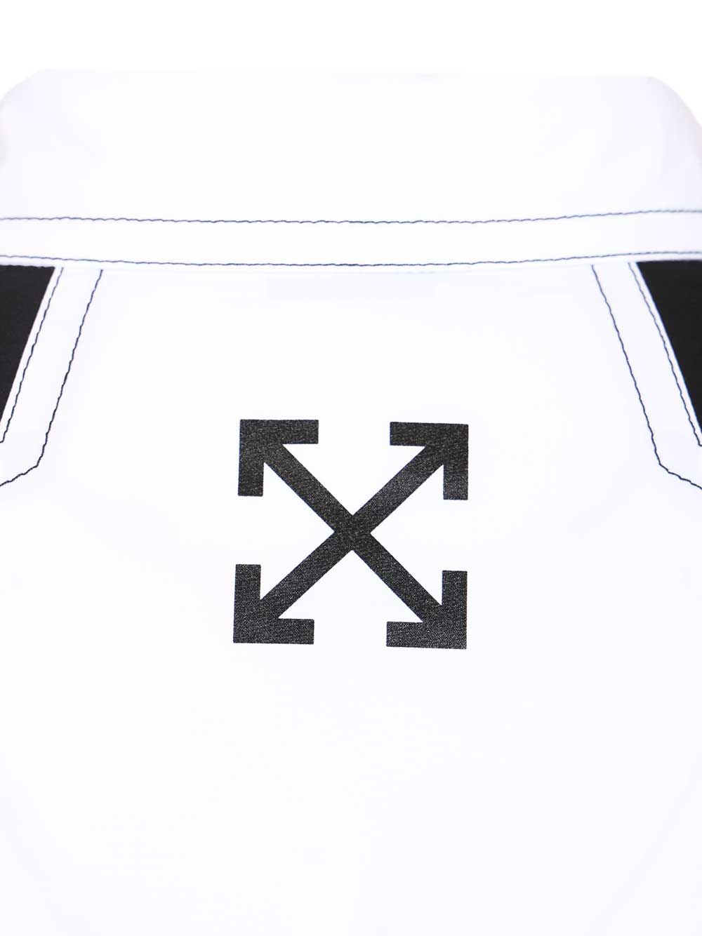 Off-White Race Logo Shirt Shirts - Bianco | 8b2b59cda18de3166d1188122a2fe33435bb7d4e