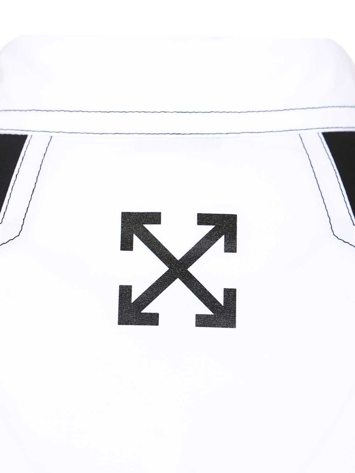 Off-White Race Logo Shirt Shirts - Bianco | 8b2b59cda18de3166d1188122a2fe33435bb7d4e
