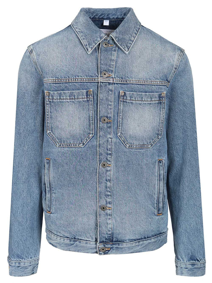Off-White Denim Jacket Giacche - Light blue | c11ef3a52f8f01e6aab8dc36a855b0a5bef47542