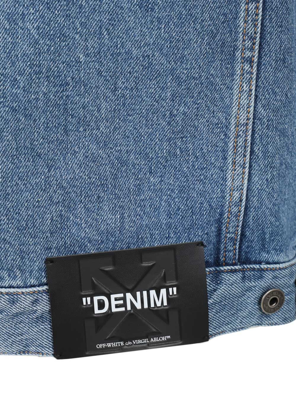 Off-White Denim Jacket Giacche - Light blue | b38a717ae374c6927572d71aa9d86d0513eb852e