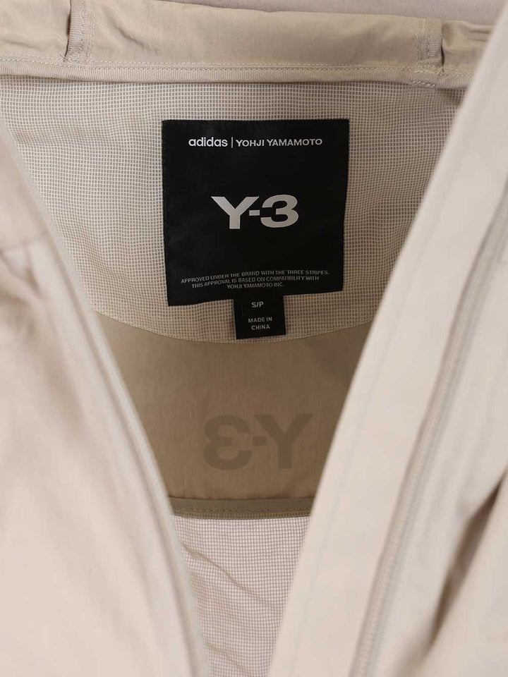 Adidas Y-3 Jacket With Hood Giacche - Beige | 64bfe7ccfc3e2db3cc77209b09982ca15aacdfe0