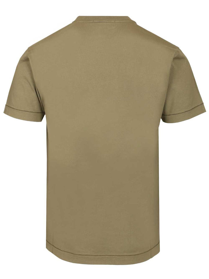 Stone Island Cotton Jersey T-Shirt - Verde | 2e33eb4b0456954c9c3bdaf327844c7b4b91dae1