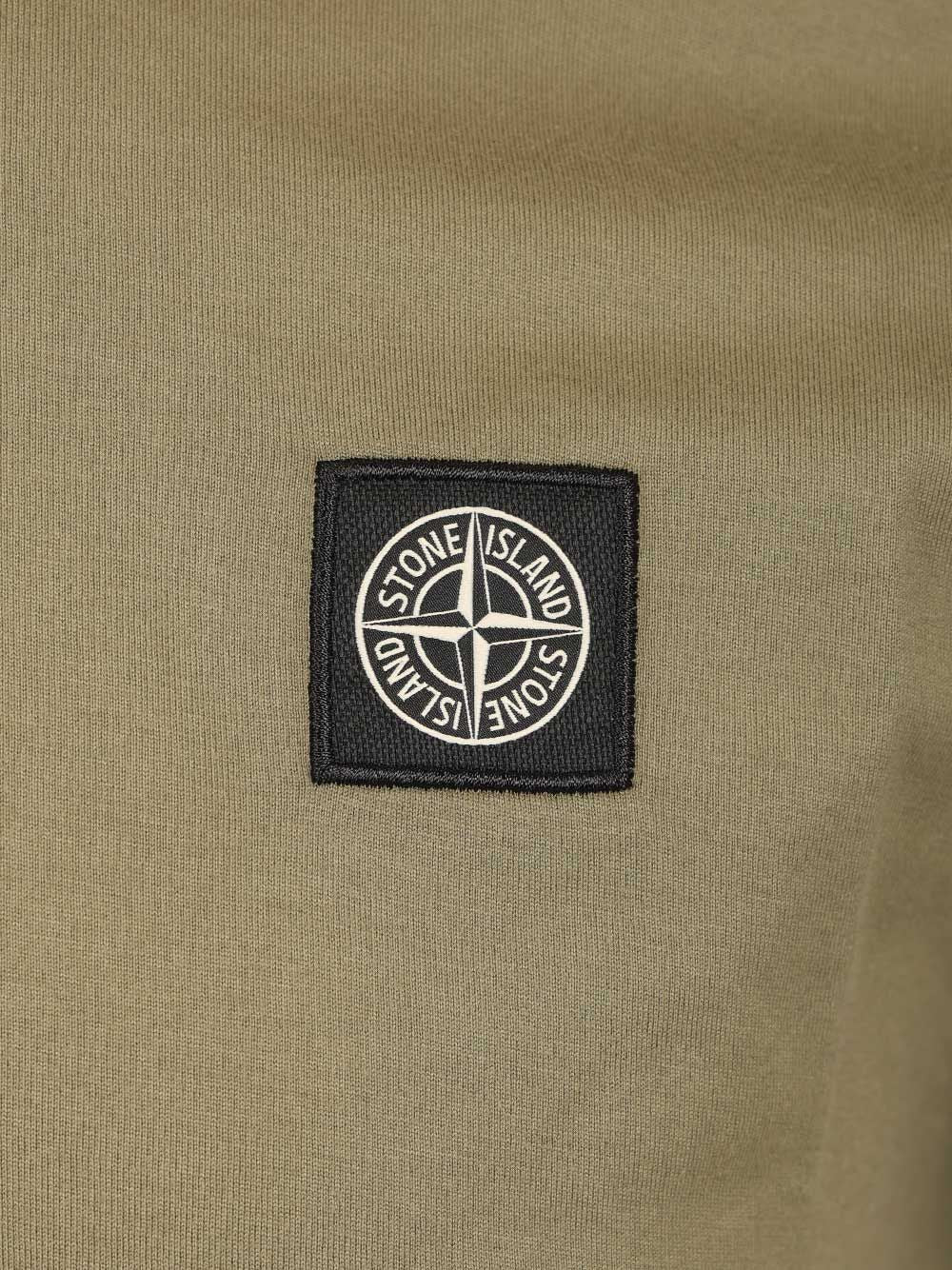 Stone Island Cotton Jersey T-Shirt - Verde | a1c303188c078c09bacaff35fb4ee42a9b038491