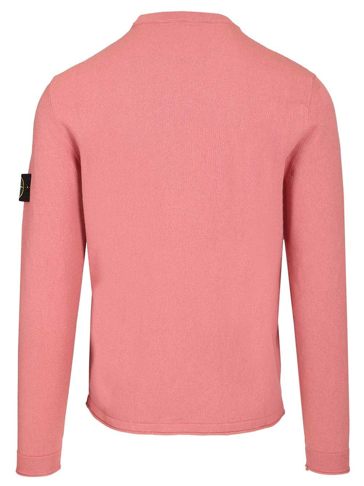 Stone Island Lightweight Organic Cotton Sweater Knitwear - Violet | 7296274f0d3754ece97f14fe07264a49644c7dba