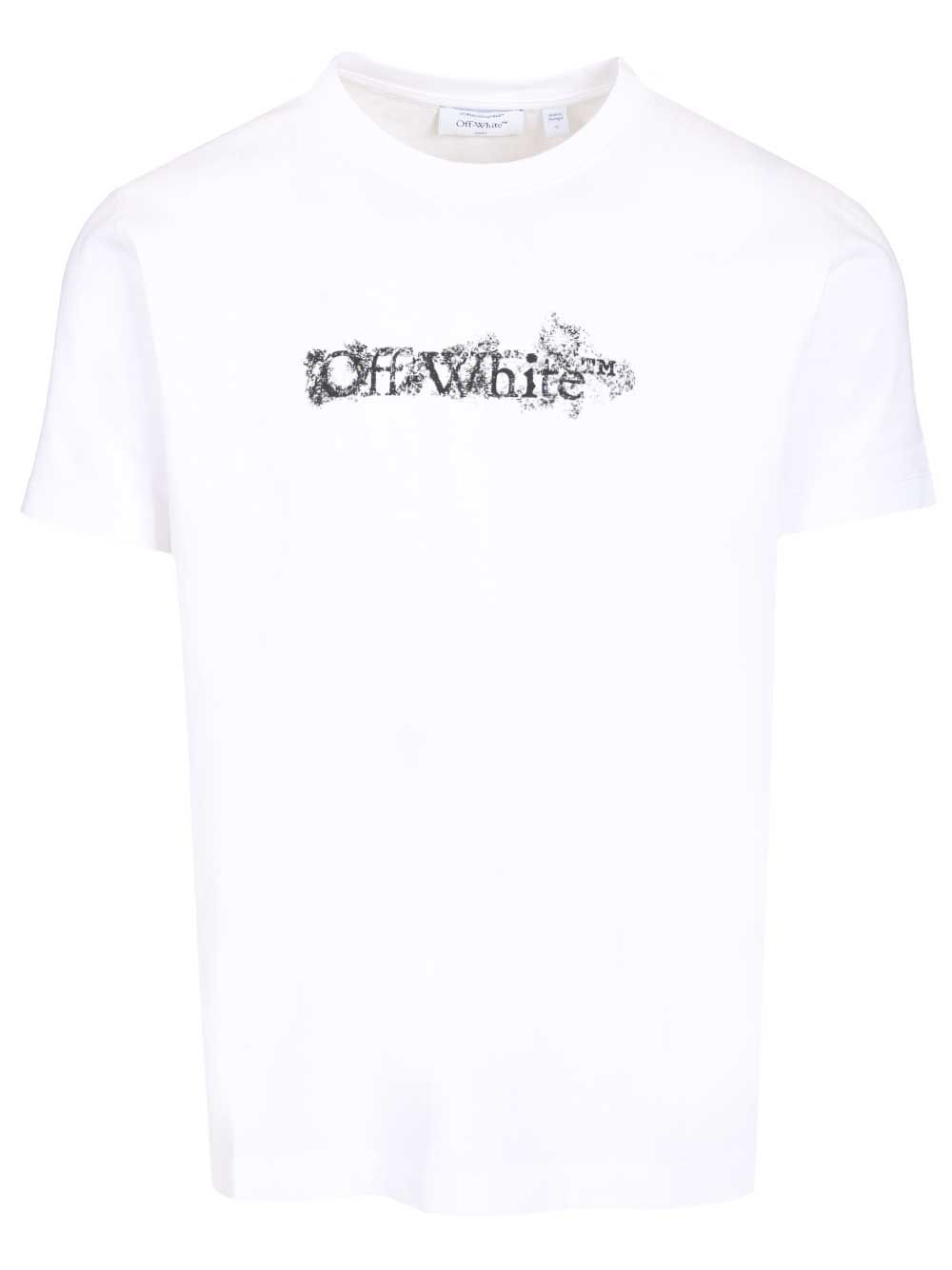 Off-White With Heraldic Arrow Print T-Shirt - Bianco | 3eeda74cc76022950636d68c439163dbebd4f0f2