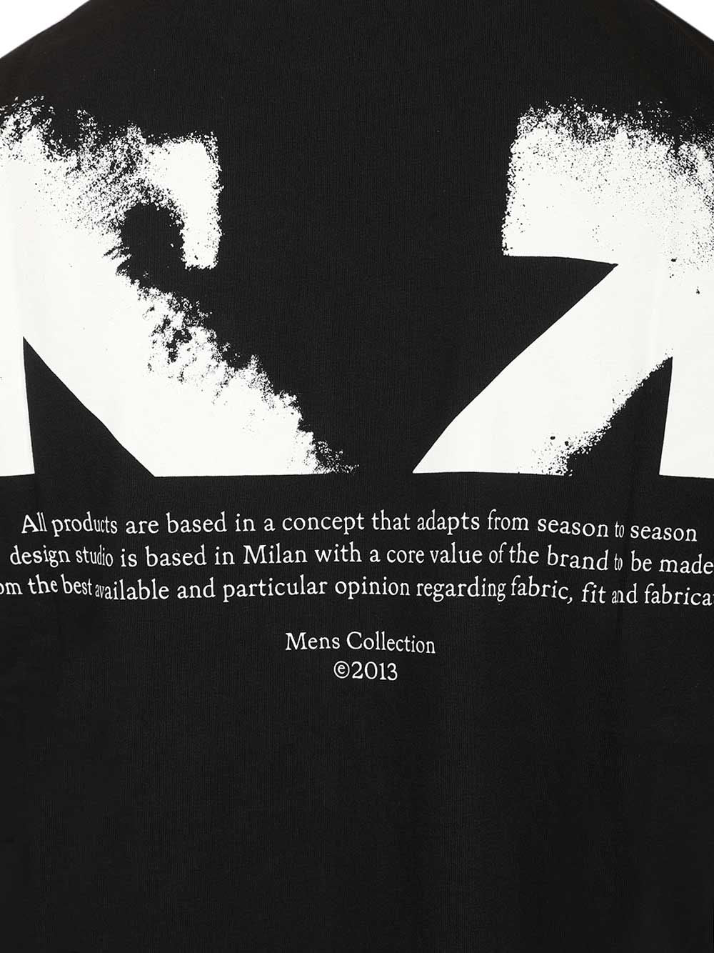 Off-White Half Arrow T-Shirt - Nero | 92587b21894ee16ad90bf45ff1100997cd1bd183