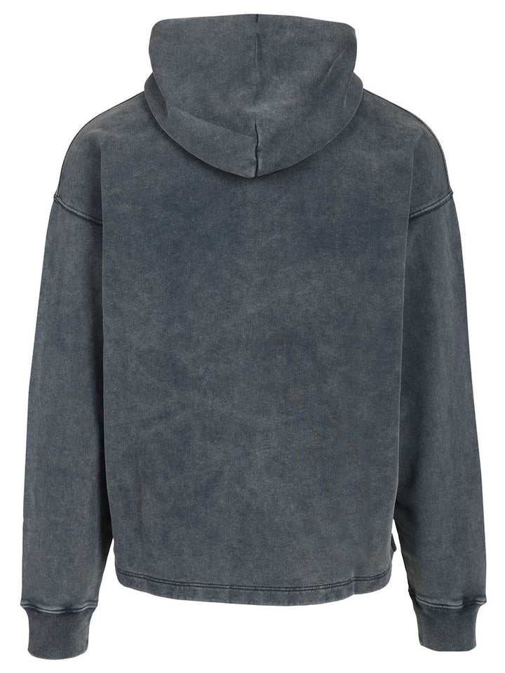 Off-White Hooded Sweatshirt Sweatshirts - Blu | 921c6a78534e691f59f28ed7be5b40f73c492be1