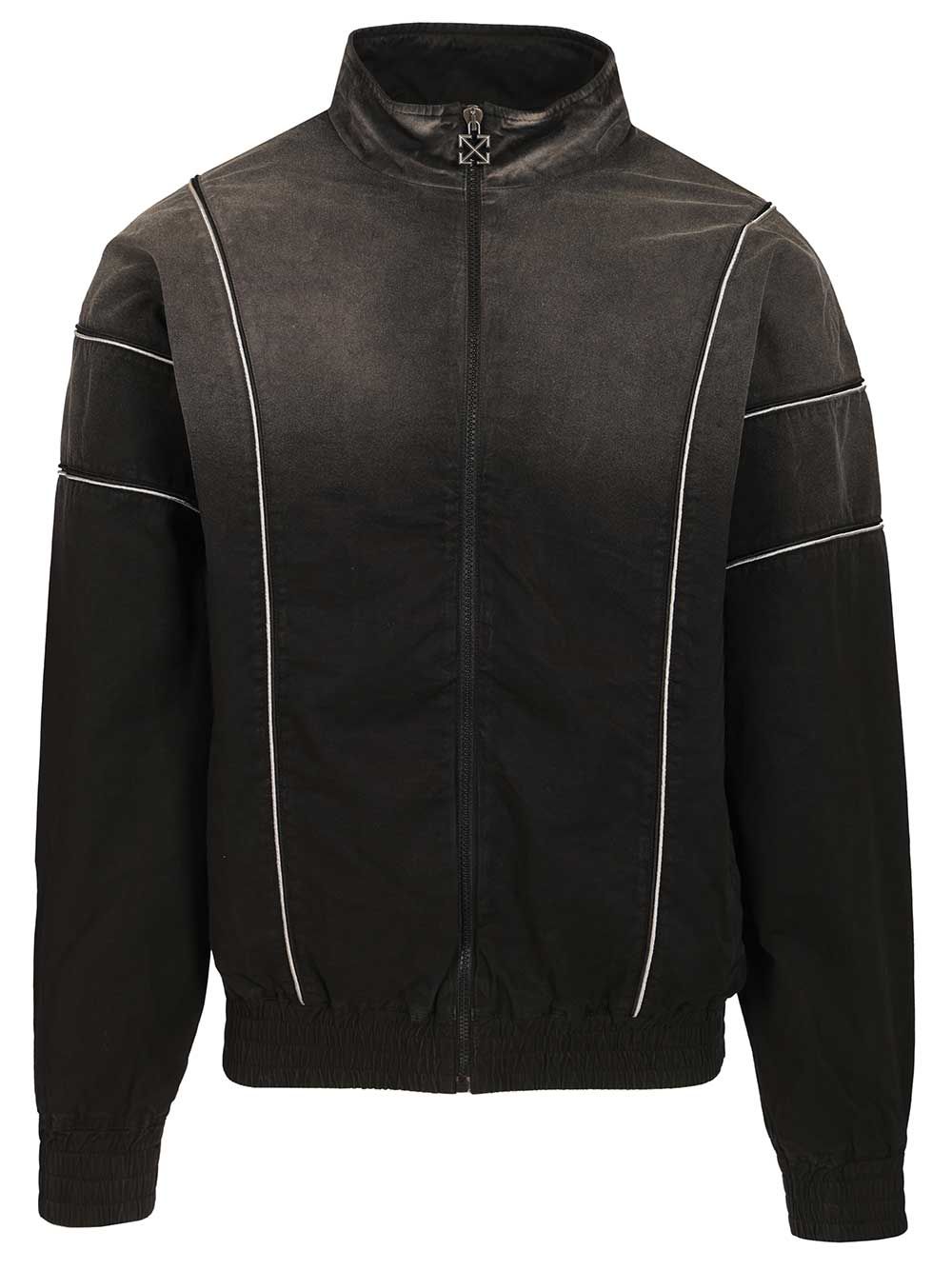 Off-White Offline Gd Gab Tracktop Black Giacche - Nero | 205e9f0966f8baf0873603bc1ab8dba0d9000caa