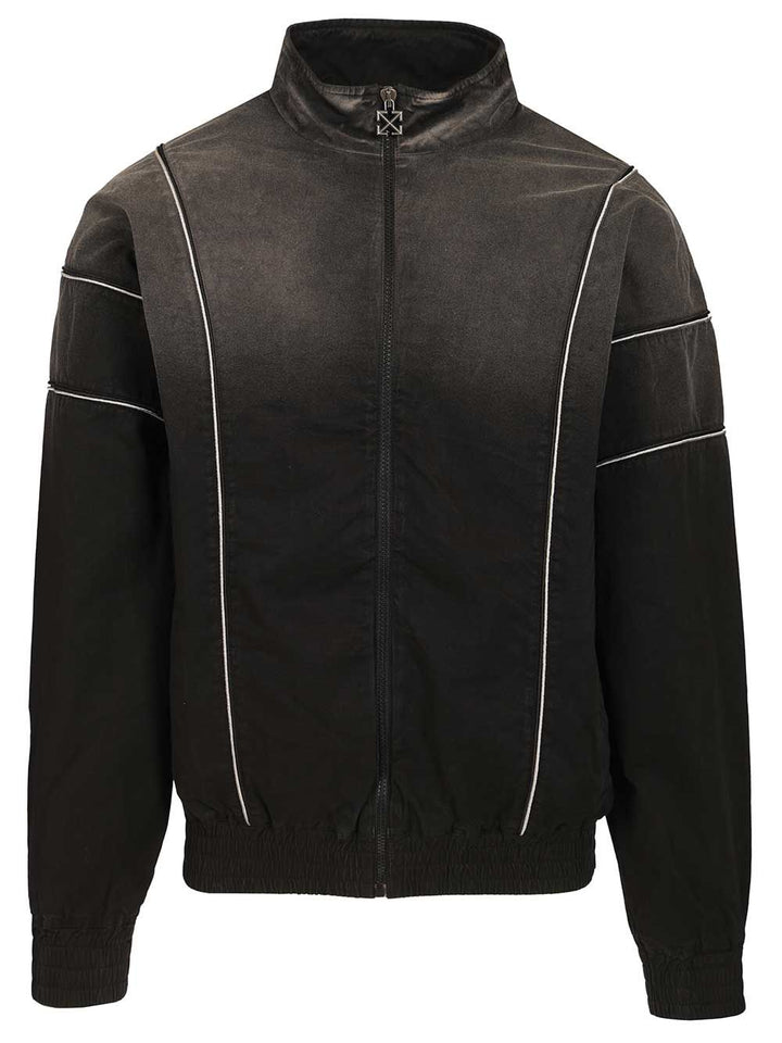 Off-White Offline Gd Gab Tracktop Black Giacche - Nero | 205e9f0966f8baf0873603bc1ab8dba0d9000caa