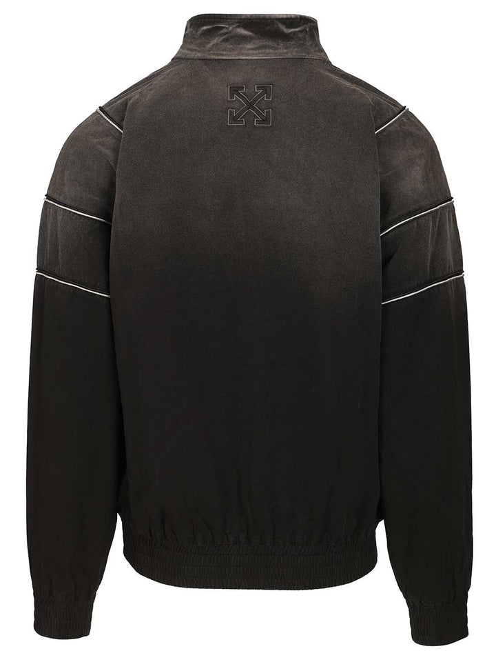 Off-White Offline Gd Gab Tracktop Black Giacche - Nero | ed5f6145b14f9af5ebd8e8f8c7bbb03627e05e4e