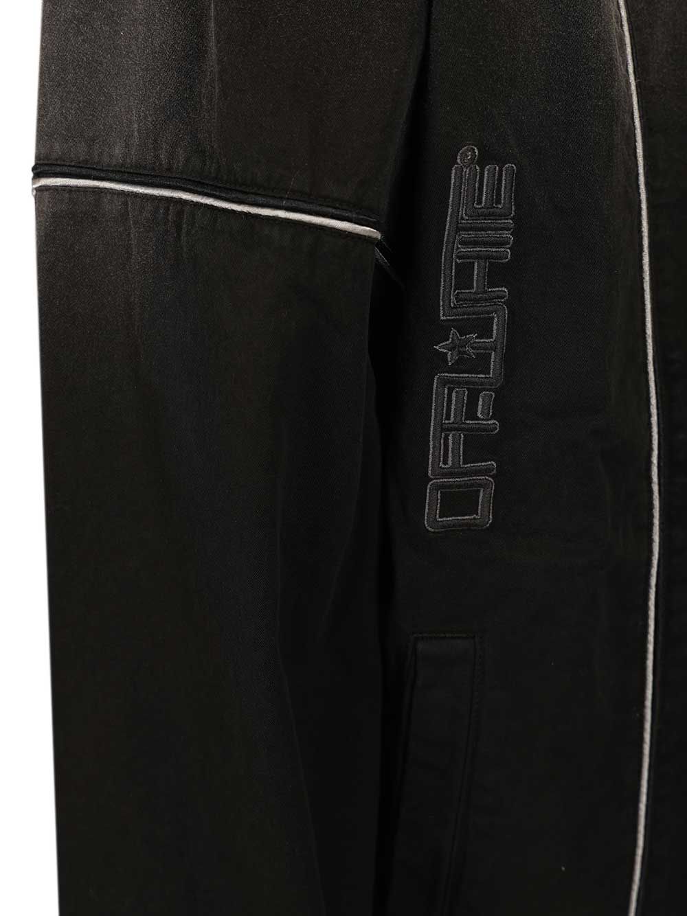 Off-White Offline Gd Gab Tracktop Black Giacche - Nero | 81af949cc5b9e74ac825e5c315cd32c925c5df34