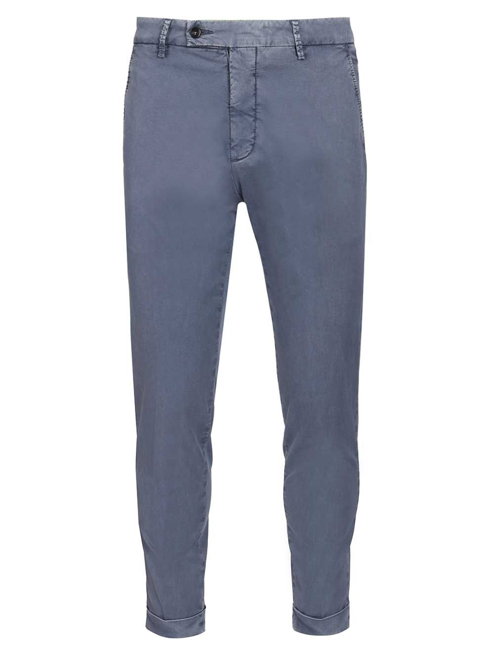 Al Duca D'Aosta Chino Trousers - Blu | 51d1cf309a3eeeeba486caa3f88db404625e7e34