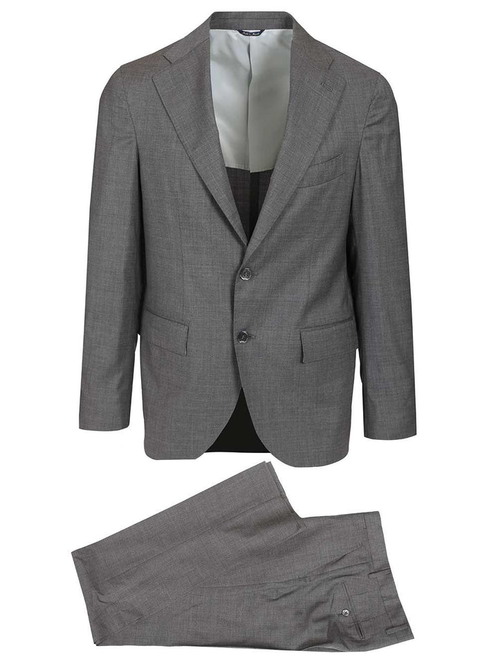 Al Duca D'Aosta Wool Canvas Dress Abiti - Grey | 2a25e9dff0189e94b3ace553acd8146538d011b8