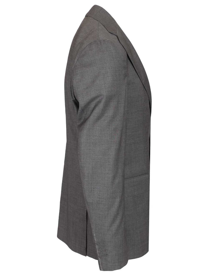 Al Duca D'Aosta Wool Canvas Dress Abiti - Grey | f0ac8ffb57dab358644b09d9171c5fa9e303240a