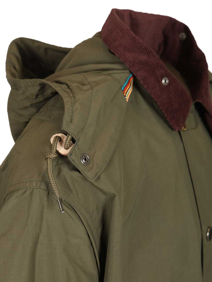 Barbour X Paul Smith Casual Parka Giacche - Verde | ebae27db9aafc62374fa4bd3a0f548f1f09ddce0