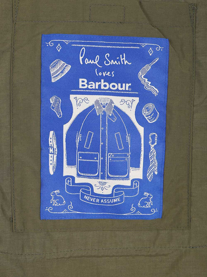 Barbour X Paul Smith Casual Parka Giacche - Verde | e482fdcc5b9965dbc92c7597b96a9e8f731dd460