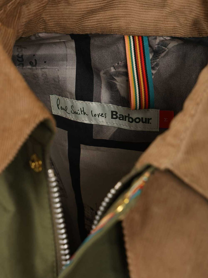 Barbour X Paul Smith Bedale Jacket Giacche - Verde | eed8c9fab60e4286e01dc1704800e2f14c52cb0d