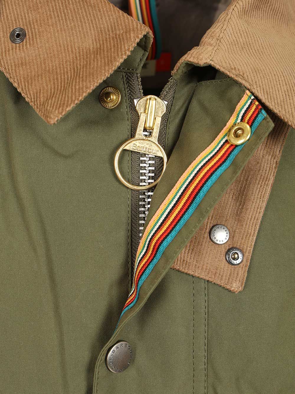 Barbour X Paul Smith Bedale Jacket Giacche - Verde | 18872adf12f7fadde896e2c40ad41496d3a513ef