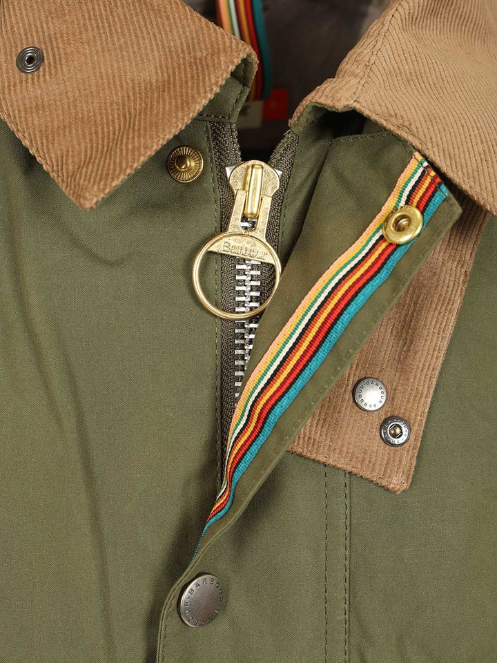 Barbour X Paul Smith Bedale Jacket Giacche - Verde | 18872adf12f7fadde896e2c40ad41496d3a513ef