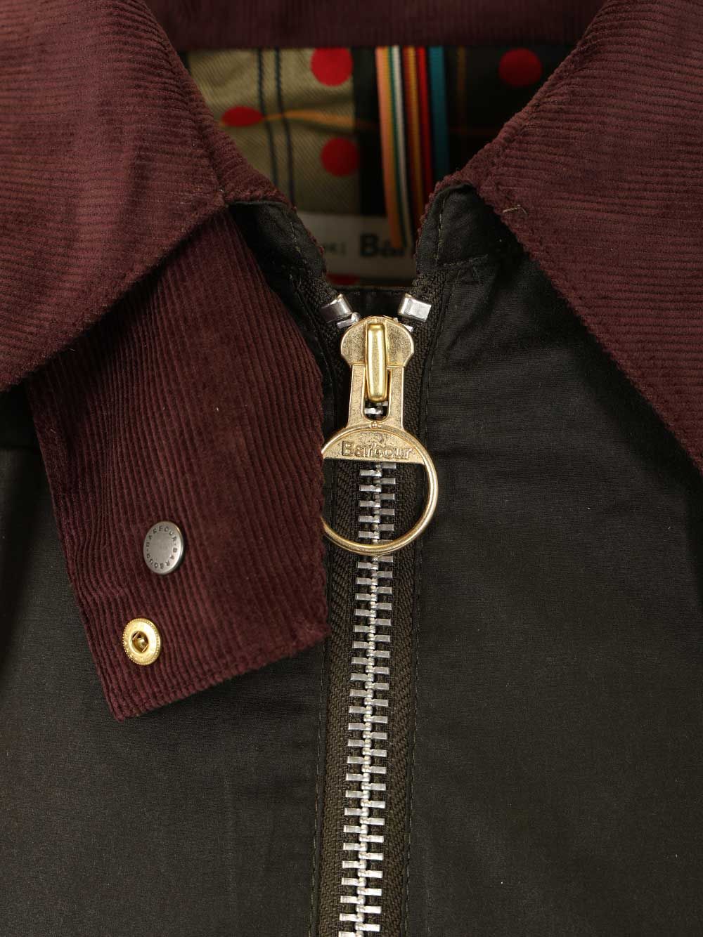 Barbour X Paul Smith Bedale Jacket With Hood Giacche - Verde | 02c9ff8c6c986f2d5c313d8e184221b5a30f6a4c