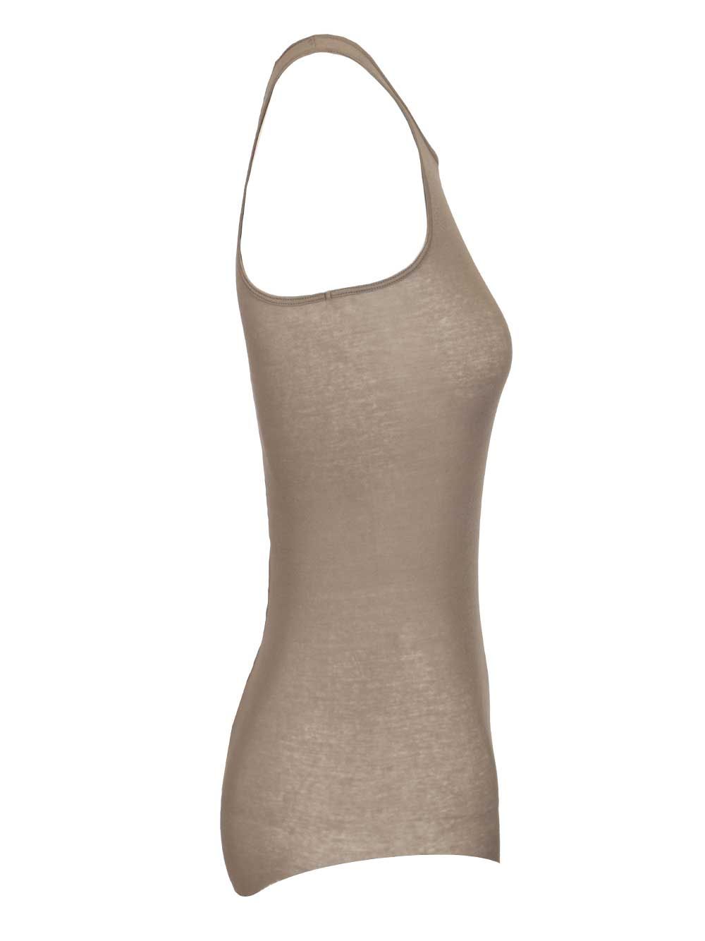 Rick Owens Cotton Top Top - Beige | b130cfc7980da35151c4115055c96fb6f67a012c