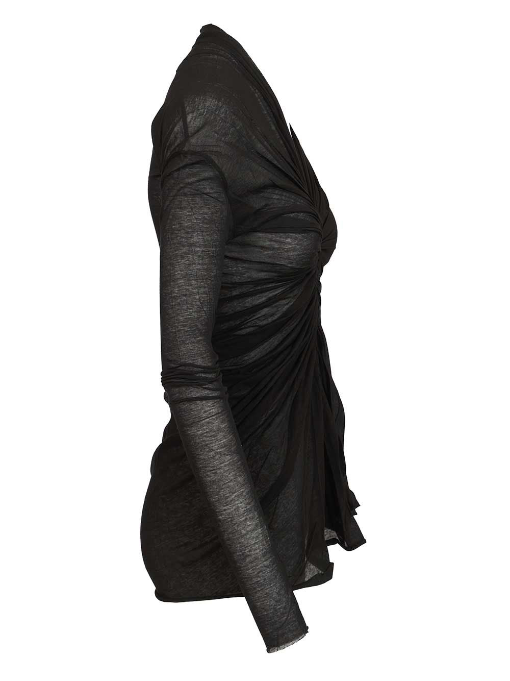 Rick Owens Radiance Top Top - Nero | 36477135d2389d107226962a0227ddbb22d385ee