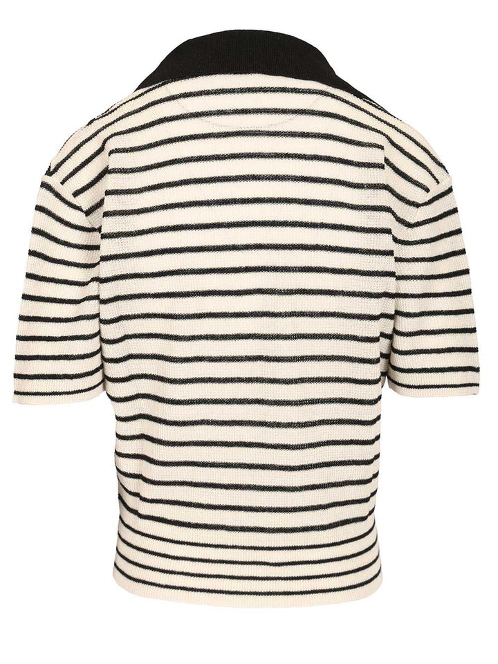 Barena Venezia Vibia Risada Knitwear - Bianco | 280ddb4a28e96f093ec632760254e728e37fc990